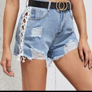 Jean shorts